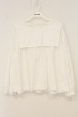 画像1: PINK HOUSE / セーラーカラーブラウス  シロ O-26-07-01-087-LO-BL-OW-OS (1)