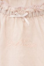 画像2: PINK HOUSE / ロゴ刺繍入りローンブラウス  ピンク O-26-07-01-088-LO-BL-OW-OS (2)