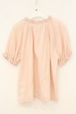 画像4: PINK HOUSE / ロゴ刺繍入りローンブラウス  ピンク O-26-07-01-088-LO-BL-OW-OS (4)
