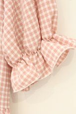 画像3: m petit by misako / ギンガムチェックワンピース LL ピンク O-26-07-01-089-LO-OP-OW-OS (3)
