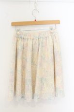 画像3: axes femme POETIQUE / レースプリントフレアースカート M イエロー O-26-07-02-037-AX-SK-OW-OS (3)
