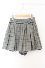 画像3: axes femme / グレンチェック柄スカパン M グレー O-26-07-02-005-AX-PA-OW-OS (3)
