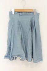 画像1: axes femme / デニム調スカート M ブルー O-26-07-02-007-AX-SK-OW-OS (1)