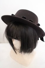 画像2: axes femme / ローズブーケフェルトカンカン 57cm クロ O-26-07-02-1005-AX-AC-OW-OS (2)