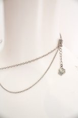 画像3: axes femme / 猫モチーフ×リボンネックレス  シルバー O-26-07-02-1016-AX-AC-OW-OS (3)