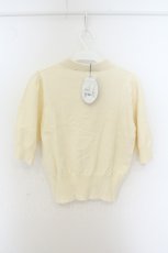 画像3: an another angelus / ANロゴ刺繍ニットポロ  アイボリー O-26-07-02-067-CA-TO-IG-OS (3)