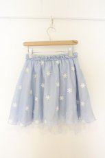 画像3: axes femme POETIQUE / 雪結晶刺繍スカート M サックス O-26-07-02-008-AX-SK-OW-OS (3)