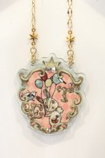 画像1: Enchantlic Enchantilly / 真夜中のパルコフェリーチェ　うさぎネックレス  ピンク系 O-26-07-02-090-LO-AC-OW-OS (1)
