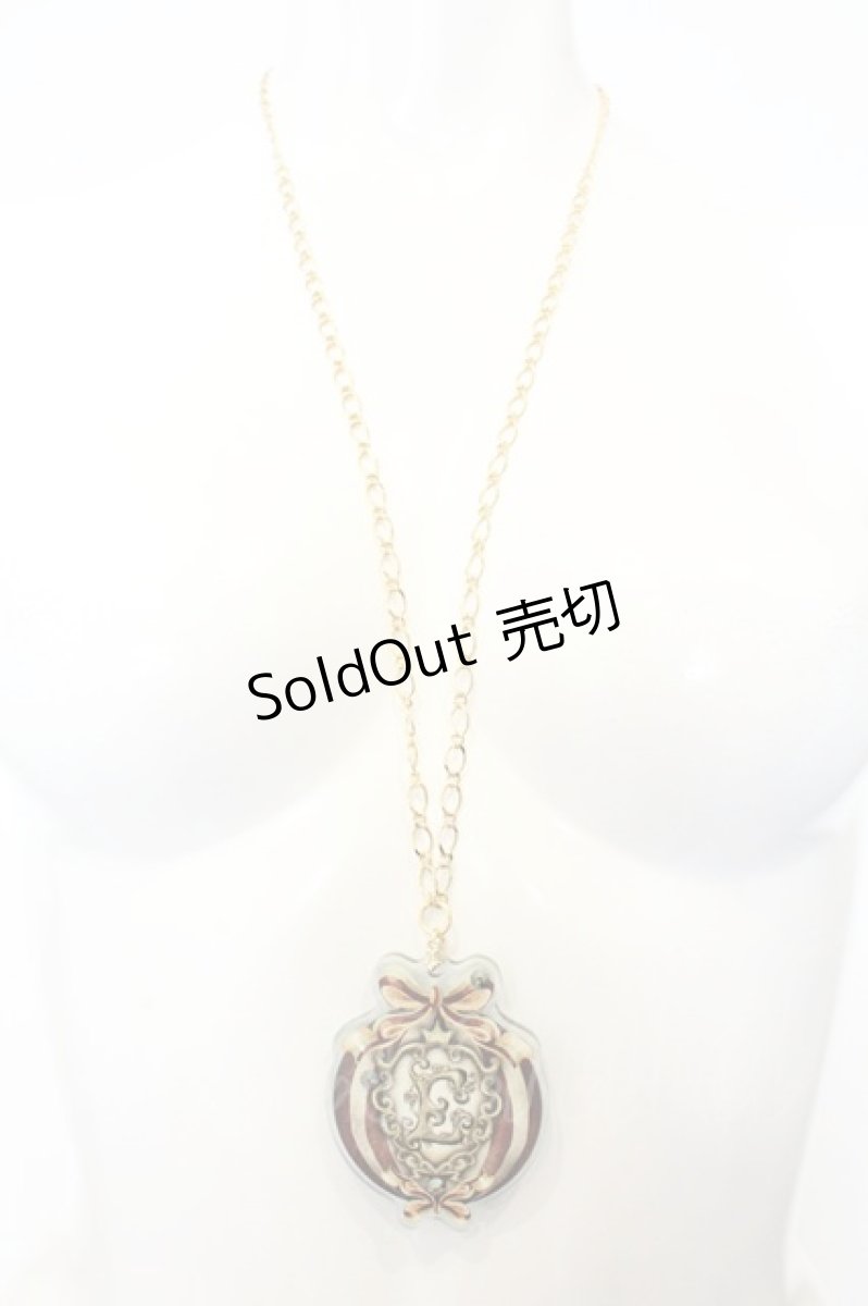 画像2: Enchantlic Enchantilly / 真夜中のパルコフェリーチェ　気球ネックレス  ブラウン系 O-26-07-02-092-LO-AC-OW-OS (2)