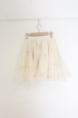画像3: axes femme POETIQUE / 刺繍使いチュール重ねスカート M キナリ O-26-07-02-021-AX-SK-OW-OS (3)