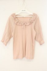 画像1: PINK HOUSE / ローンスリーブカットソー  ピンク O-26-07-03-035-LO-TO-IG-OS (1)
