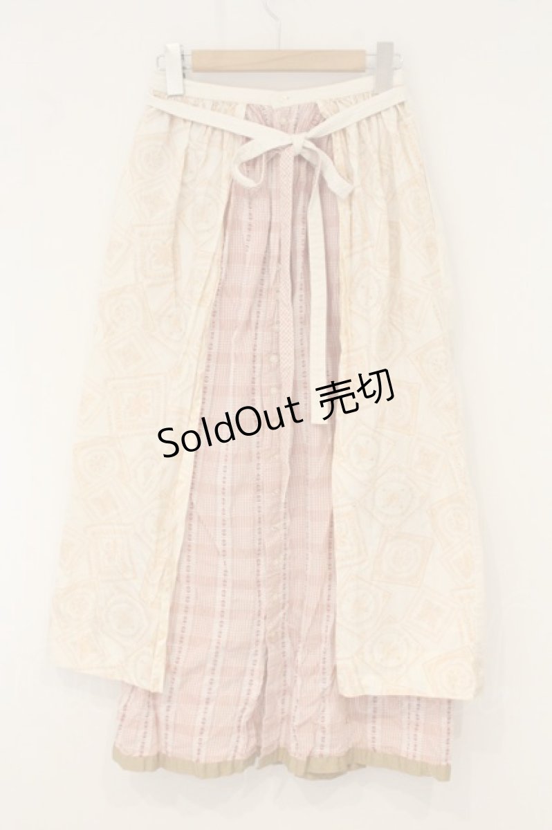 画像3: PINK HOUSE / くまエプロン付きスカート  ピンク O-26-07-03-004-LO-SK-OW-OS (3)