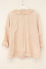 画像4: PINK HOUSE / フリル使いブラウス  ピンク O-26-07-03-036-LO-BL-IG-OS (4)
