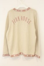 画像5: PINK HOUSE / くまさんニットカーディガン  アイボリー O-26-07-03-040-LO-TO-IG-OS (5)