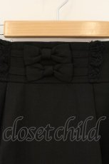 画像2: axes femme POETIQUE / バックレースアップミドルスカート  クロ O-26-07-03-056-AX-SK-IG-OS (2)