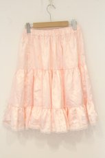 画像4: Nile Perch / リボン配色サテンスカート  ピンク O-26-07-03-007-LO-SK-OW-OS (4)