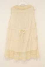 画像5: PINK HOUSE / ドットチュール配色ベスト  アイボリー O-26-07-03-081-LO-TO-IG-OS (5)