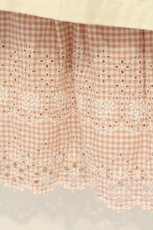 画像3: PINK HOUSE / バスケットうさぎ刺繍レイヤードスカート  ピンク O-26-07-03-091-LO-SK-IG-OS (3)