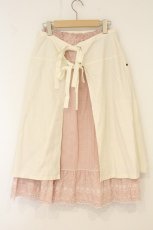 画像5: PINK HOUSE / バスケットうさぎ刺繍レイヤードスカート  ピンク O-26-07-03-091-LO-SK-IG-OS (5)