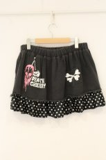 画像4: HELL CAT PUNKS / ドット切り替えスカート  ブラック（グレー寄り） O-26-07-03-013-PU-SK-OW-OS (4)