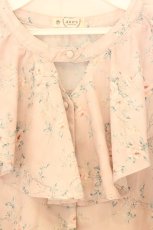 画像2: axes femme / 肩開きチョーカー風フリルブラウス F ピンク O-26-07-04-040-AX-BL-OW-OS (2)