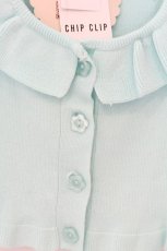 画像2: CHIP CLIP / AIフリルカーディガン M ミント O-26-07-04-059-LO-TO-IG-OS (2)