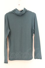 画像3: axes femme / レース配色ハイネックインナーカットソー M ブルーグリーン O-26-07-04-063-AX-TO-IG-OS (3)