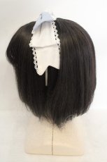 画像3: LOLITA他 / リボンカチューシャ  アイボリー×ブルー O-26-07-04-1010-LO-AC-IG-OS (3)