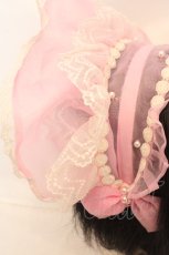 画像2: Angelic Pretty / ブリム付カチューシャ  ピンク O-26-07-04-1014-AP-AC-IG-OS (2)