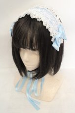 画像1: BABY,THE STARS SHINE BRIGHT / くみゃちゃんのLovely Paradeヘッドドレス  サックス O-26-07-04-1018-BA-AC-IG-OS (1)