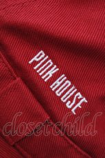画像3: PINK HOUSE / 刺繍ハット  レッド O-26-07-04-1002-LO-AC-IG-OS (3)