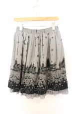 画像3: axes femme / シルエット柄スカート M グレー O-26-07-04-003-AX-SK-OW-OS (3)