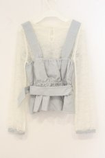 画像4: axes femme POETIQUE / アンサンブル風ブラウス M サックス O-26-07-05-031-AX-BL-OW-OS (4)
