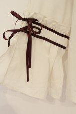 画像3: axes femme POETIQUE / ボリューム袖ブラウス M キナリ O-26-07-05-048-AX-BL-OW-OS (3)