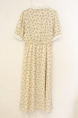 画像3: axes femme POETIQUE / ベアドットシャツ風ワンピース M キナリ O-26-07-05-051-AX-OP-OW-OS (3)