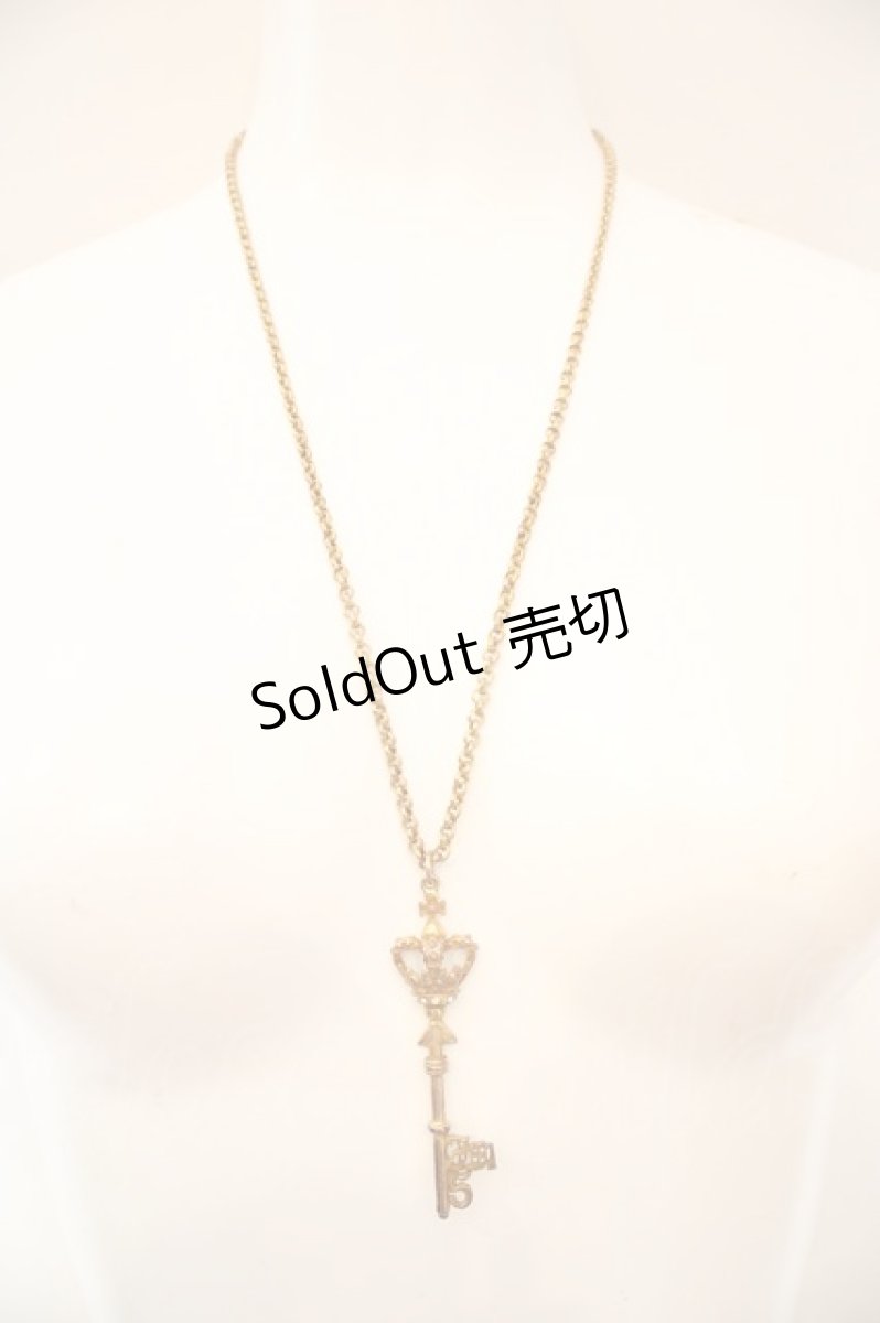 画像2: Jane Marple / バースディキーネックレス  ゴールド O-26-07-05-1049-JM-AC-IG-OS (2)