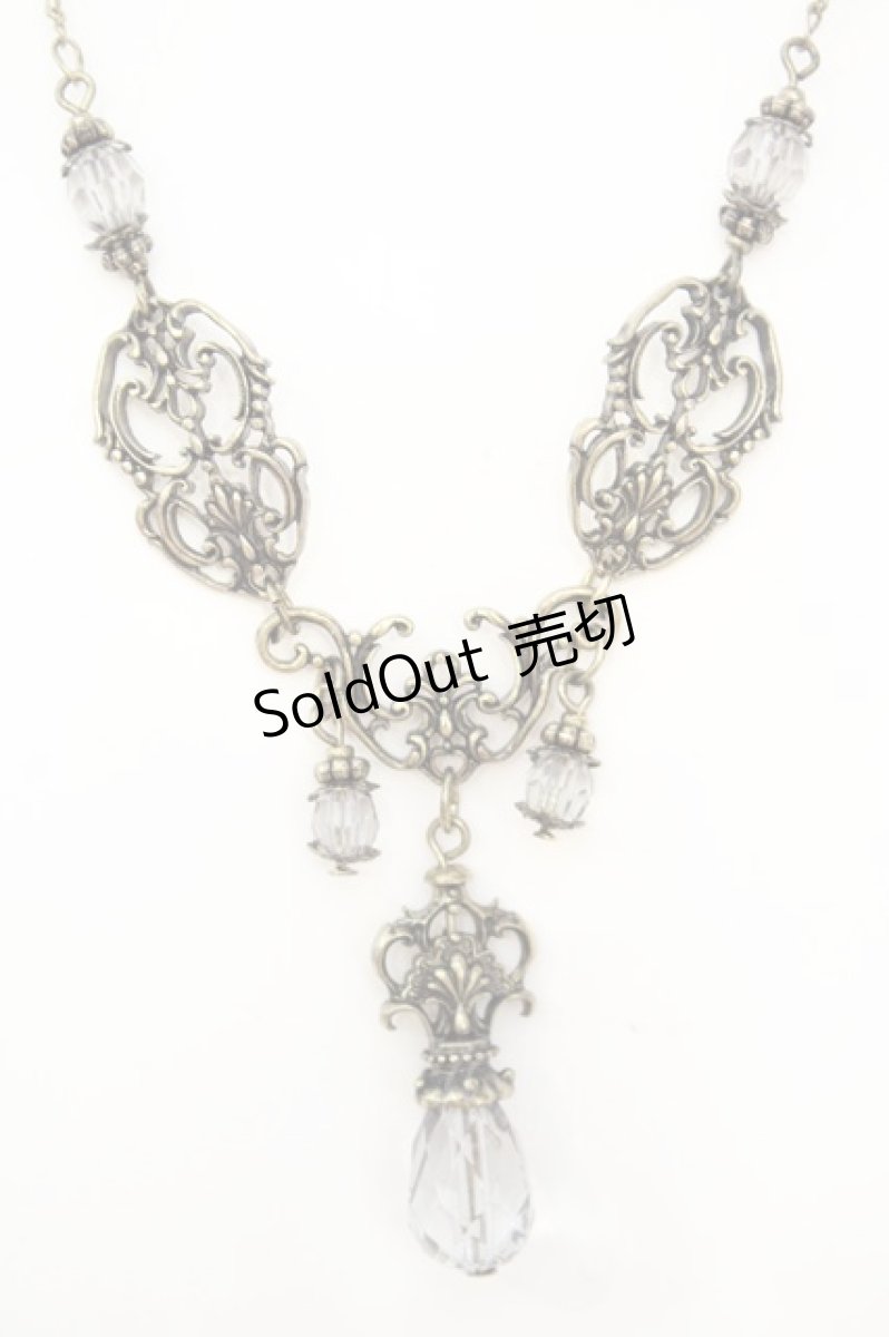 画像1: Kurumi Collaboration / マーメイドの涙 ネックレス CLK*マリンネックレス  アンティークゴールド O-26-07-05-1051-LO-AC-IG-OS (1)