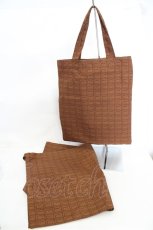 画像2: Q-pot. / チョコエプロン&バッグ  ブラウン O-26-07-05-1057-QP-ZA-OW-OS (2)