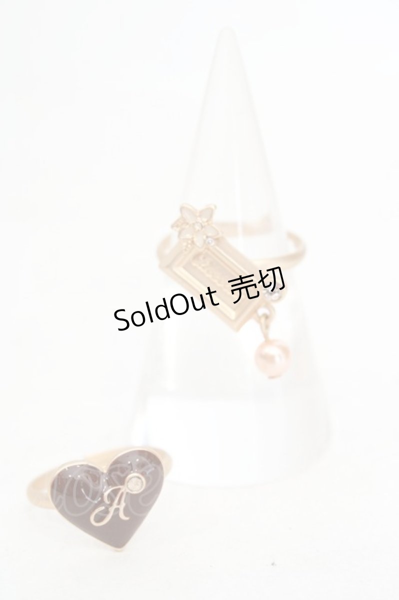 画像1: axes femme / スウィートチョコリングset  ゴールド O-26-07-05-1016-AX-AC-OW-OS (1)