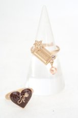 画像1: axes femme / スウィートチョコリングset  ゴールド O-26-07-05-1016-AX-AC-OW-OS (1)