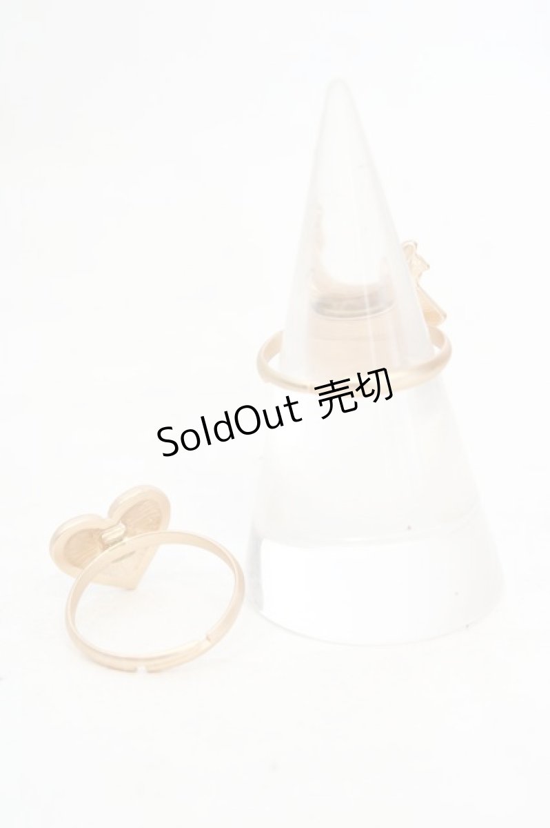 画像2: axes femme / スウィートチョコリングset  ゴールド O-26-07-05-1016-AX-AC-OW-OS (2)