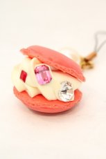 画像2: Q-pot. / Jewel Cassis Macaronストラップ  カシス O-26-07-05-1024-QP-ZA-OW-OS (2)