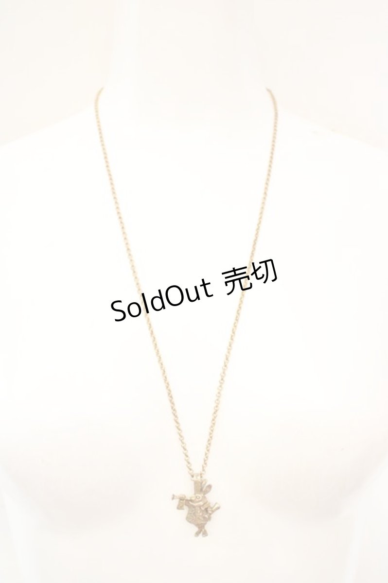 画像2: Jane Marple / アリスうさぎネックレス  ゴールド O-26-07-05-1046-JM-AC-IG-OS (2)
