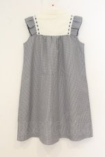 画像3: axes femme POETIQUE / ブロッキングAラインワンピース M ネイビー O-26-07-05-061-AX-OP-OW-OS (3)