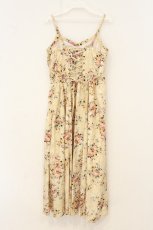 画像3: axes femme POETIQUE / フラワープリントキャミワンピース M キナリ O-26-07-05-067-AX-OP-OW-OS (3)