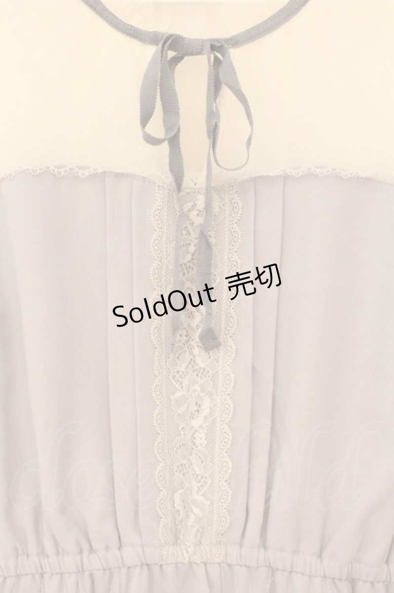 画像2: axes femme POETIQUE / チュールデザインワンピース M ラベンダー O-26-07-05-075-AX-OP-OW-OS (2)