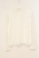 画像3: Ank Rouge / 丸襟レースブラウス M シロ O-26-07-05-077-CA-BL-OW-OS (3)