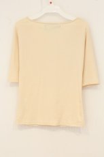 画像3: an another angelus / ショルダーギャザードルマンカットソー F クリーム O-26-07-05-088-CA-TO-OW-OS (3)