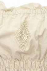 画像2: Victorian maiden / レースリボンアンダードレス  シナモン O-26-07-05-007-CL-OP-IG-OS (2)