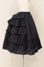 画像3: Victorian maiden / フリルコットンアンダースカート  クロ O-26-07-05-011-CL-SK-IG-OS (3)